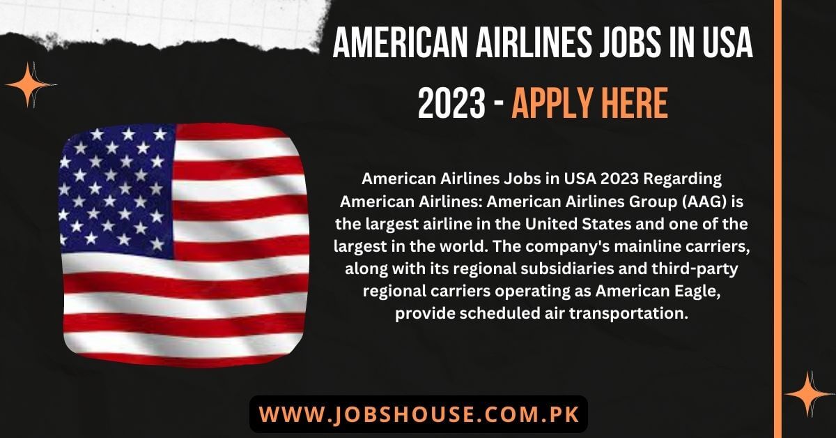 American Airlines Jobs in USA 2023 Apply Here