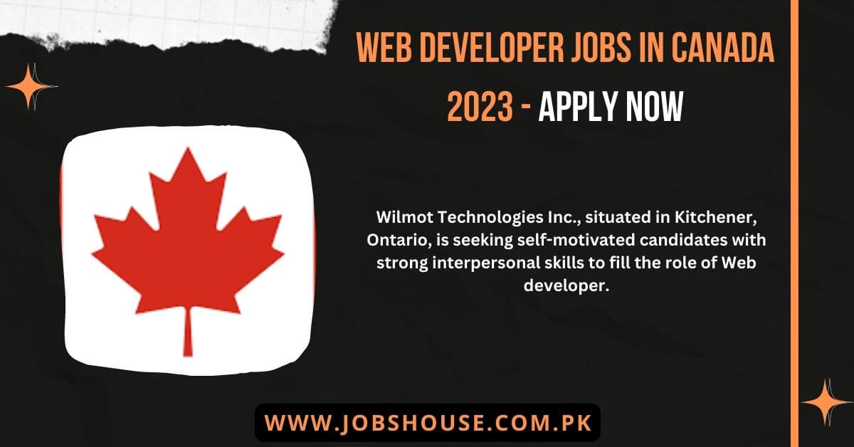 Web Developer Jobs In Canada 2023 Apply Now   Web Developer Jobs In Canada 2023 